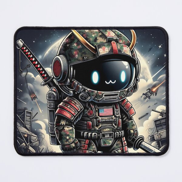 Item preview, Galactic Samurai Mecha Force - Model 6 designed and sold by NeonBot_Shop.