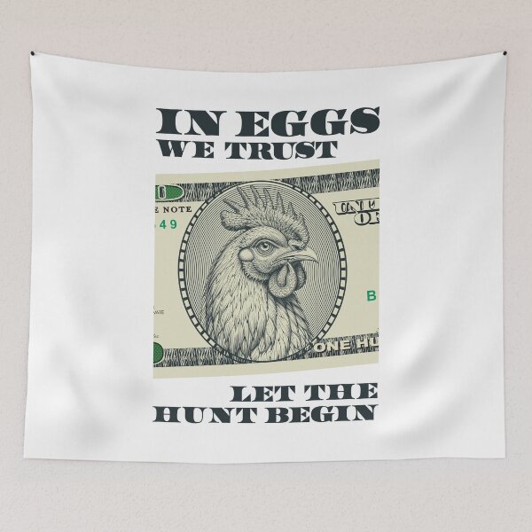 Item preview, Easter Egg Hunt Prices Funny Chicken Dollar Money Eggs designed and sold by GrandeDuc.