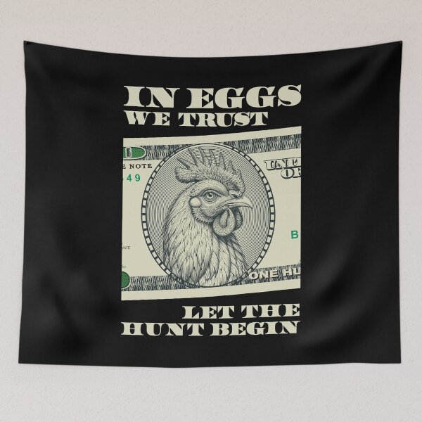 Item preview, Easter Egg Hunt Prices Funny Chicken Dollar Money Eggs designed and sold by GrandeDuc.