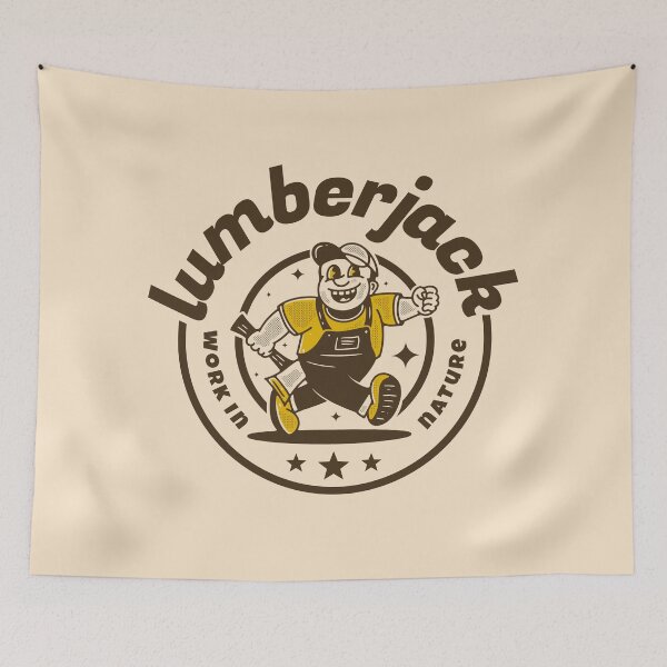 Item preview, Walking Lumberjack. going to word designed and sold by adipra.