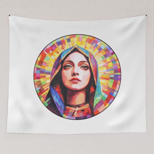 Item preview, Inspired by Classic Iconography: La Madonna designed and sold by LogosMachina.