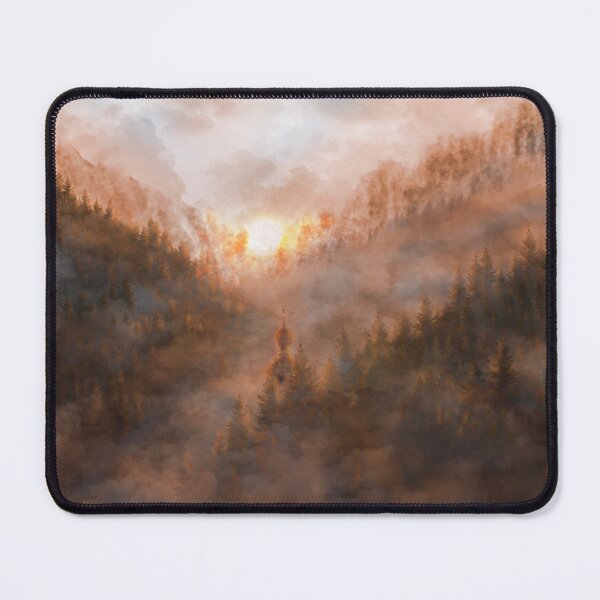 Item preview, coniferous forest in the mountains designed and sold by MotejART.