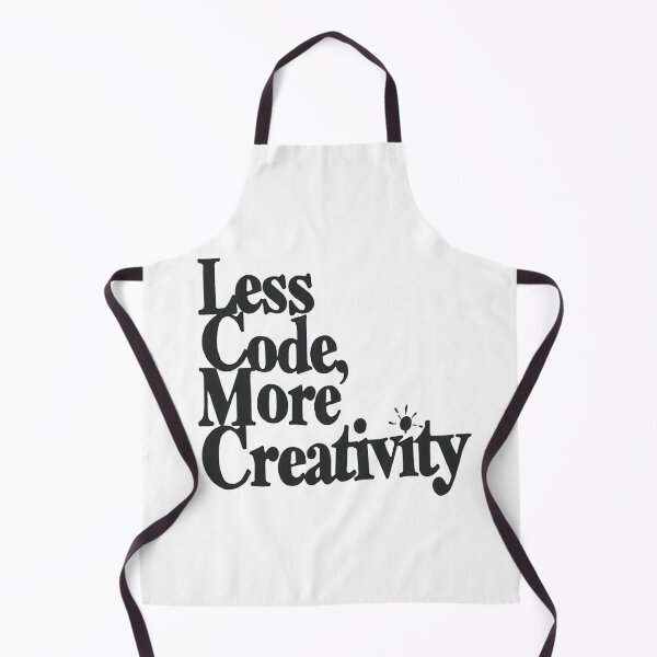 Item preview, Less code, More creativity designed and sold by Honeybee Designs.