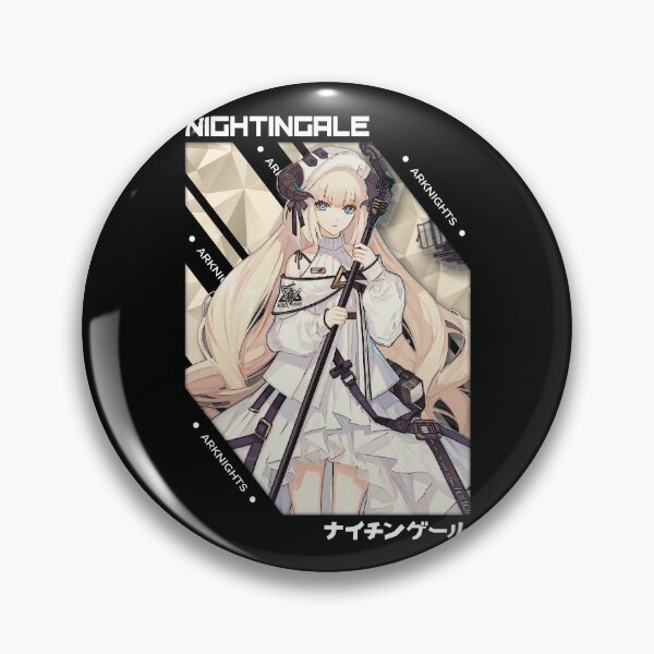 Artikelvorschau, Nightingale - Arknights V.1 weiße Version entworfen und verkauft von IZQINAV.