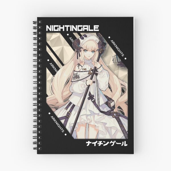 Artikelvorschau, Nightingale - Arknights V.1 weiße Version entworfen und verkauft von IZQINAV.
