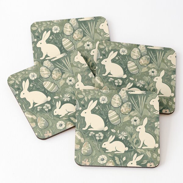 Item preview, Forest Camo Easter Bunnies & Eggs designed and sold by zzz888.