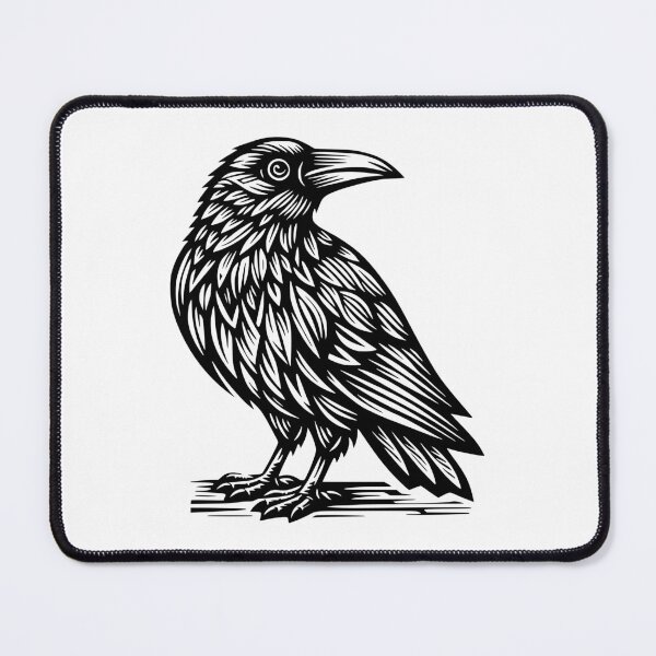 Item preview, The Crow; Die Krähe; Le corbeau; El Cuervo designed and sold by LogosMachina.