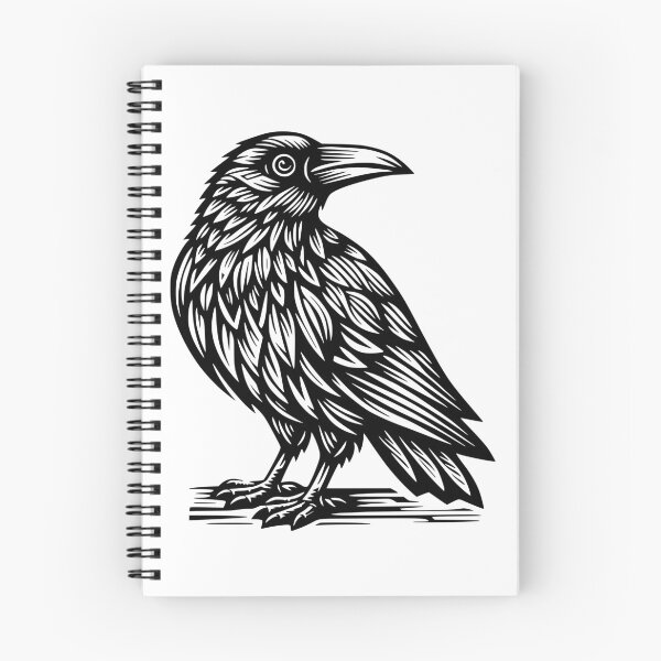 Item preview, The Crow; Die Krähe; Le corbeau; El Cuervo designed and sold by LogosMachina.
