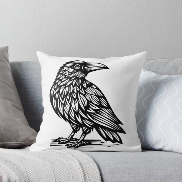 Item preview, The Crow; Die Krähe; Le corbeau; El Cuervo designed and sold by LogosMachina.