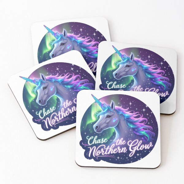 Item preview, Chase the Northern Glow – Aurora Unicorn designed and sold by zoughlal.