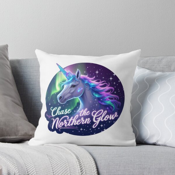 Item preview, Chase the Northern Glow – Aurora Unicorn designed and sold by zoughlal.