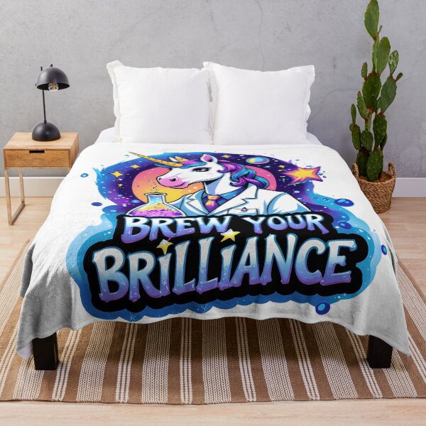 Item preview, Brew Your Brilliance – Cosmic Alchemist Unicorn designed and sold by zoughlal.
