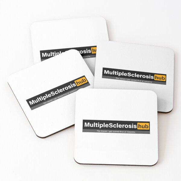 Item preview, Multiple Sclerosis hub; The reason I get seated first at concerts. designed and sold by FoxWink Inc.