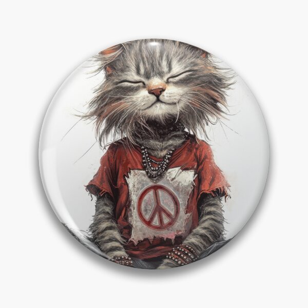 Item preview, Pacifist Cat designed and sold by Visual-Elixir.