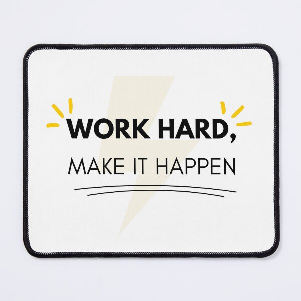 Item preview, Work hard, make it happen designed and sold by kstheladesigns.