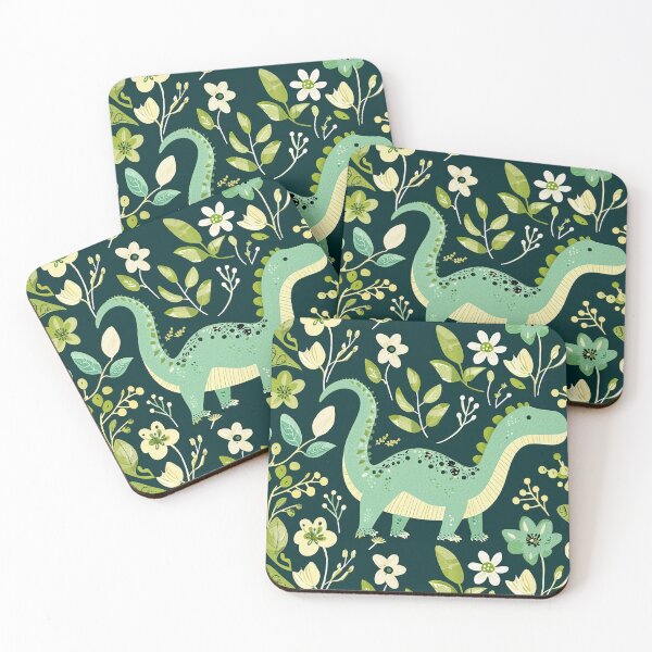 Item preview, Cute Folk Dinosaur 9 designed and sold by SparroCreative.