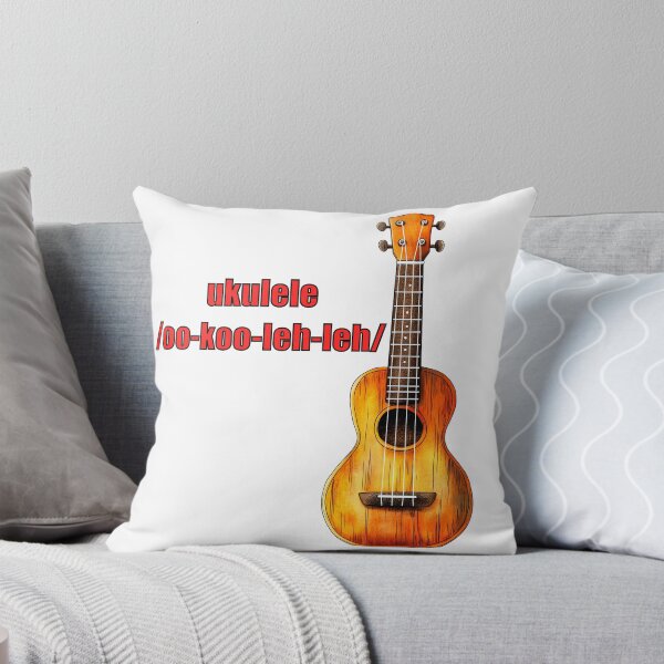Item preview, ukulele: /oo-koo-leh-leh/ designed and sold by LogosMachina.