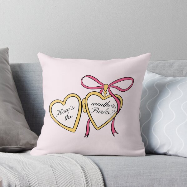 Item preview, how's the weather parks? magnolia parks and bj ballentine heart locket  designed and sold by catdiasart.