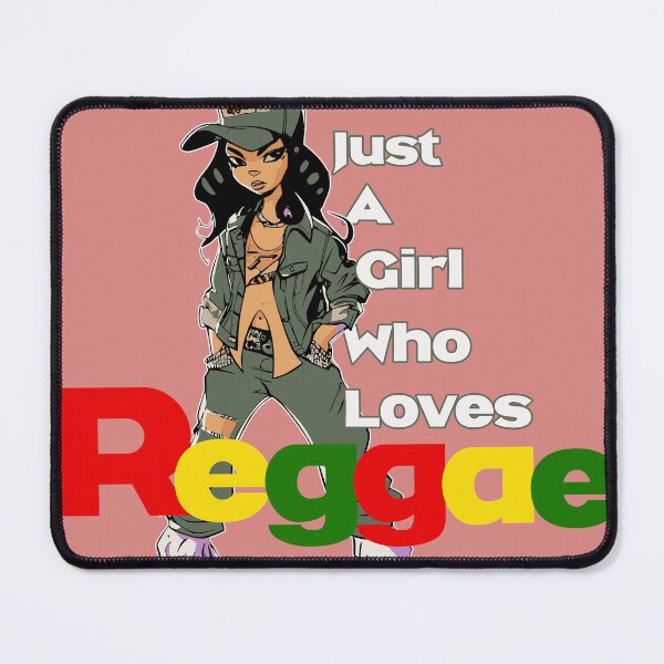 Item preview, Just A Girl Who Loves Reggae designed and sold by SavvyEarth.