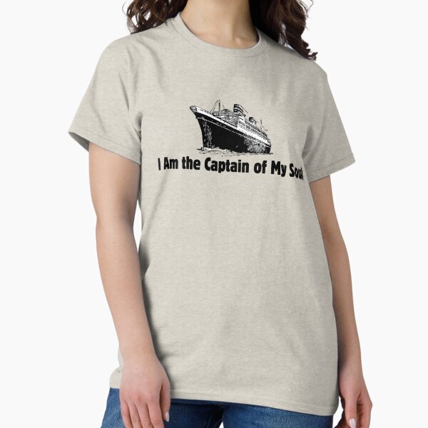 Item preview, I Am the Captain of My Soul designed and sold by Lyrics Sky.