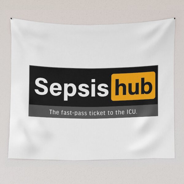 Item preview, Sepsis hub; The fast-pass ticket to the ICU. designed and sold by FoxWink Inc.