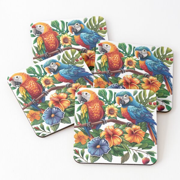 Item preview, parrot designed and sold by Stickermagician.