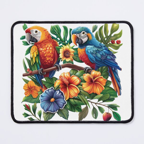 Item preview, parrot designed and sold by Stickermagician.