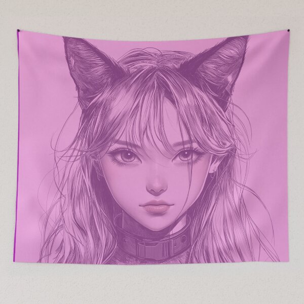 Item preview, felinesque: (Adj.) Cat-like in look, mood, or mischief designed and sold by LogosMachina.