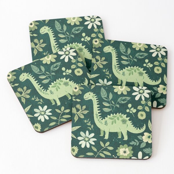Item preview, Cute Folk Dinosaur 11 designed and sold by SparroCreative.