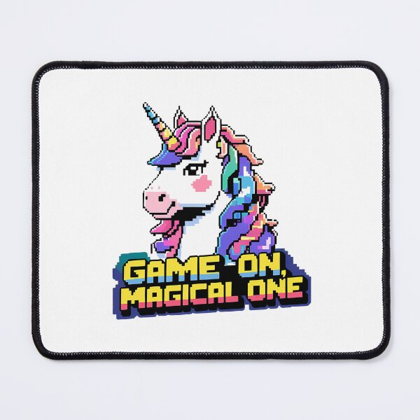 Item preview, Game On, Magical One – Pixel Art Unicorn designed and sold by zoughlal.