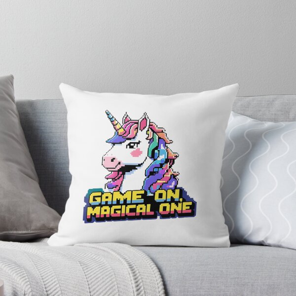 Item preview, Game On, Magical One – Pixel Art Unicorn designed and sold by zoughlal.