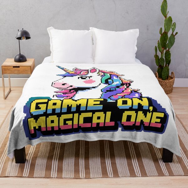 Item preview, Game On, Magical One – Pixel Art Unicorn designed and sold by zoughlal.