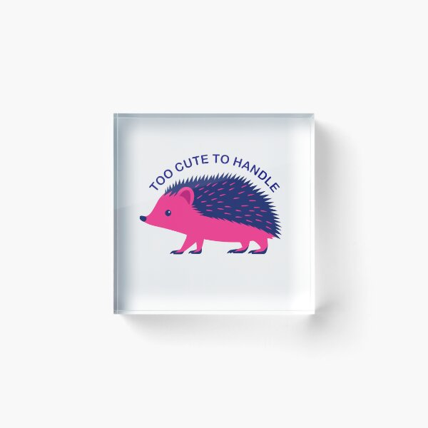 Item preview, Hedgehog: Too Cute To Handle designed and sold by LogosMachina.