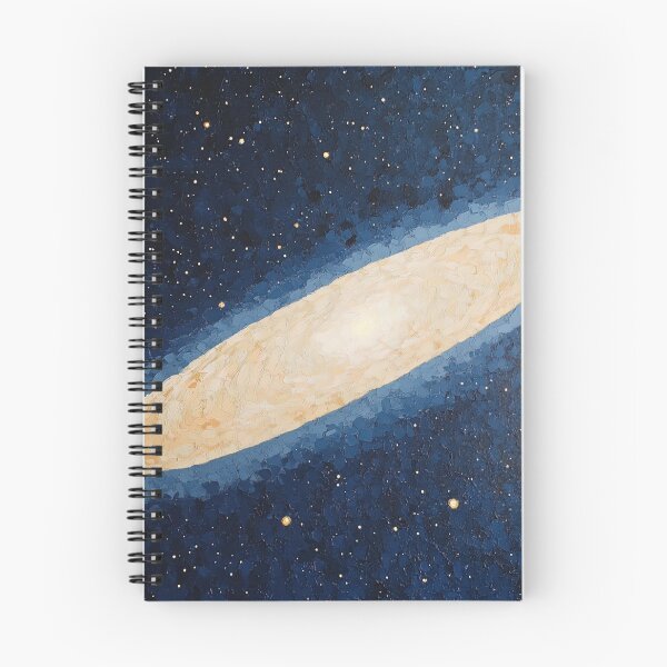 Item preview, Andromeda galaxy | Post-impressionist painting style designed and sold by ComicsFactory.