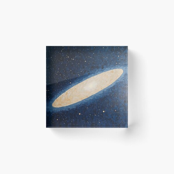 Item preview, Andromeda galaxy | Post-impressionist painting style designed and sold by ComicsFactory.