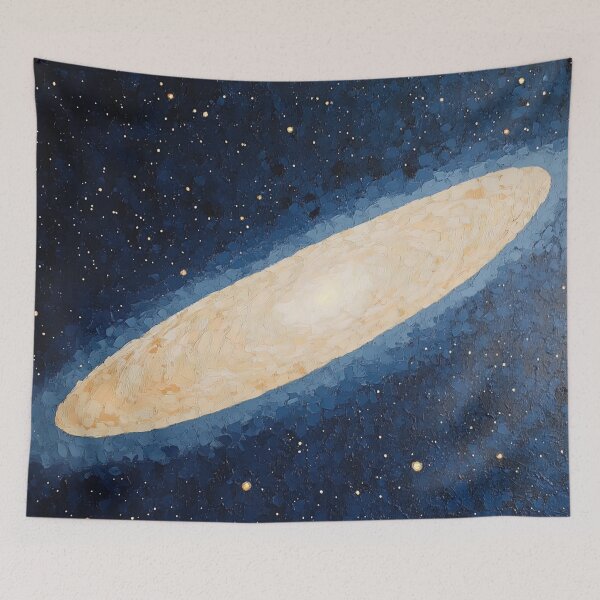 Item preview, Andromeda galaxy | Post-impressionist painting style designed and sold by ComicsFactory.