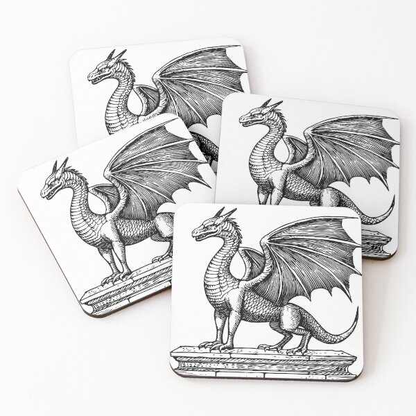 Item preview, The Medieval Dragon - Complete with Wings! designed and sold by LogosMachina.
