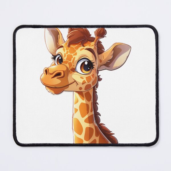 Item preview, Cute cartoon giraffe designed and sold by Stickermagician.