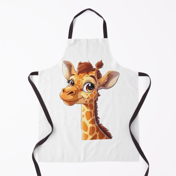Item preview, Cute cartoon giraffe designed and sold by Stickermagician.