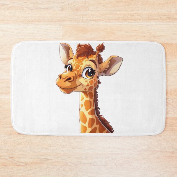 Item preview, Cute cartoon giraffe designed and sold by Stickermagician.
