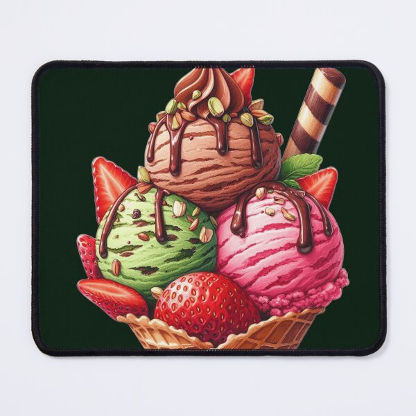 Item preview, ice cream with fruits designed and sold by Crisverona.