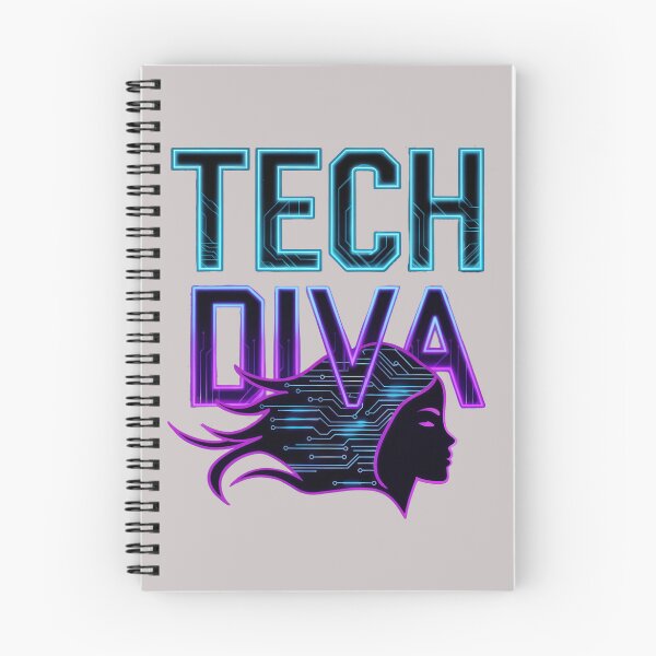 Item preview, Tech Diva:  Bold Neon Art Celebrating Women In Technology And Coding designed and sold by elynne9.