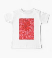 RED FLOWERS OF FUN Baby Tee