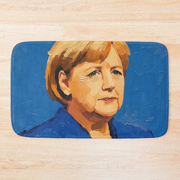 Item preview, Angela Merkel | Post-impressionist painting style designed and sold by ComicsFactory.