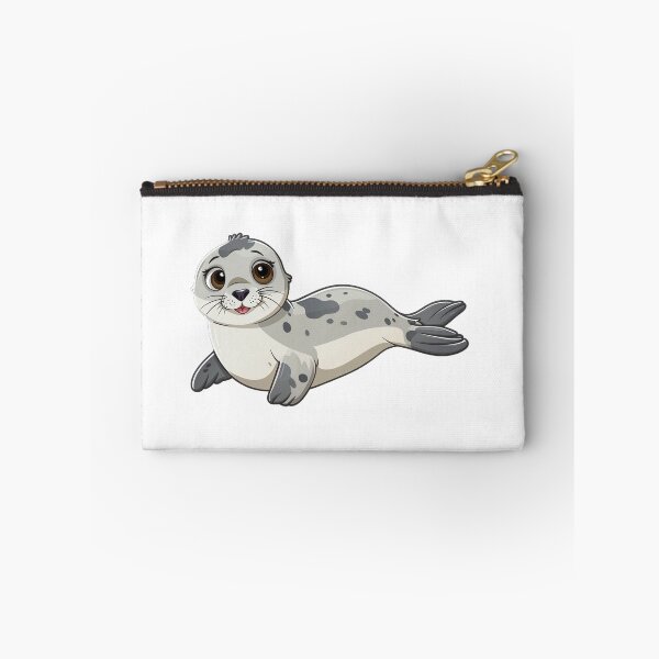 Item preview, Cute cartoon seals designed and sold by Stickermagician.
