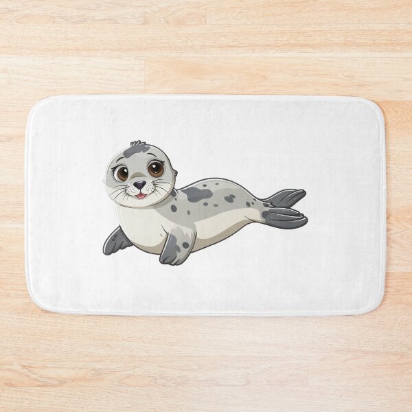 Item preview, Cute cartoon seals designed and sold by Stickermagician.