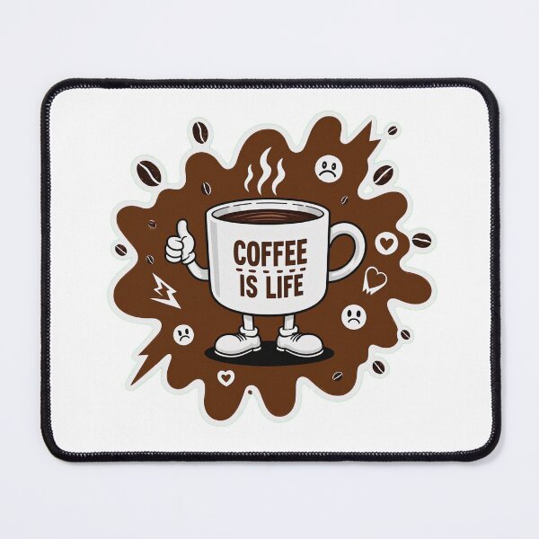 Item preview, Coffee is life designed and sold by Stickermagician.