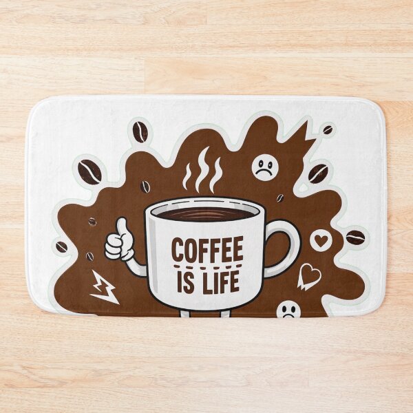 Item preview, Coffee is life designed and sold by Stickermagician.