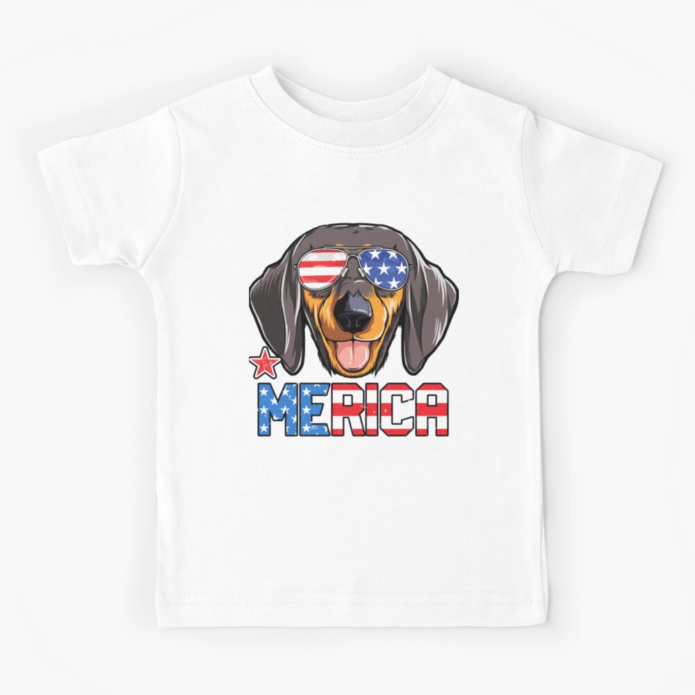 dachshund fourth of july shirt