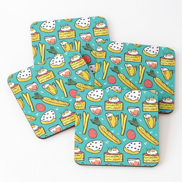 Item preview, Vibrant fruit and dessert pattern design designed and sold by Piotrek0001.